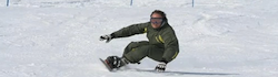 Raymond Witvoet snowboarden